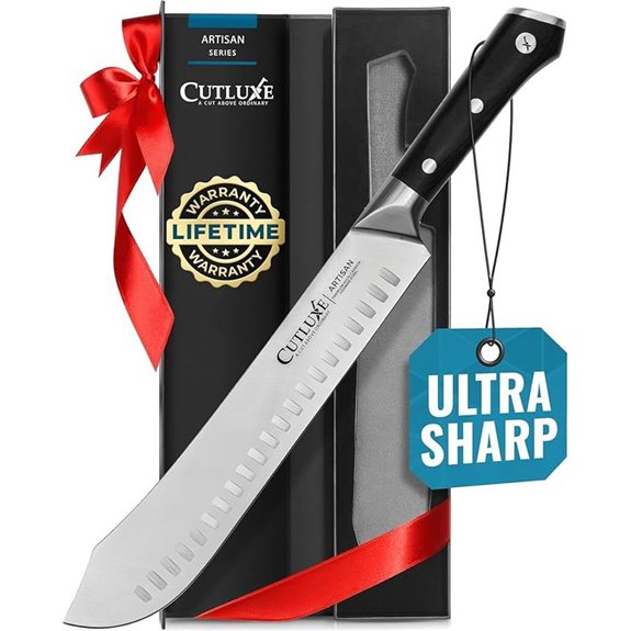 Cutluxe 10 Carving Knife with Ergonomic Handle