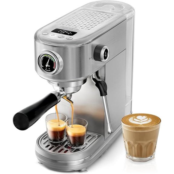 espresso machine with frother
