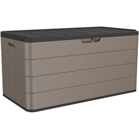 100GAL European Style Grey Storage Bin