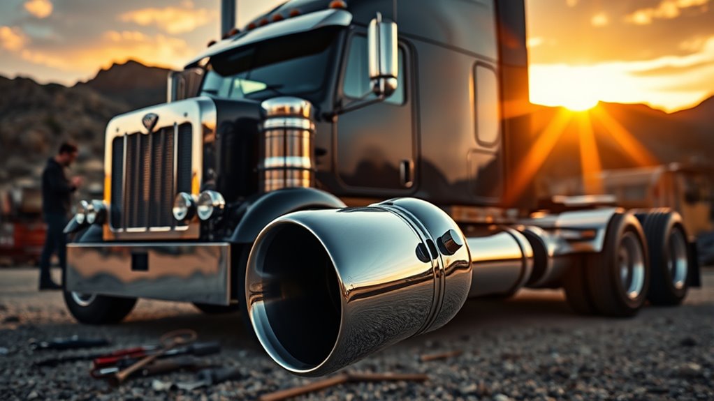 exhaust material and fit