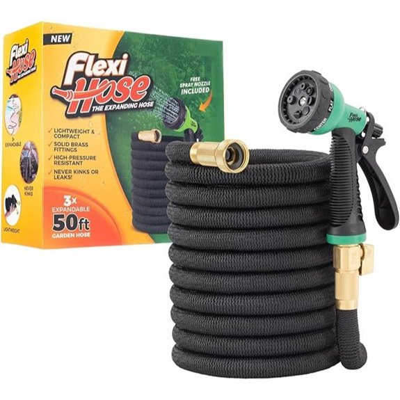 Flexi Hose Expandable Garden Hose with Nozzle