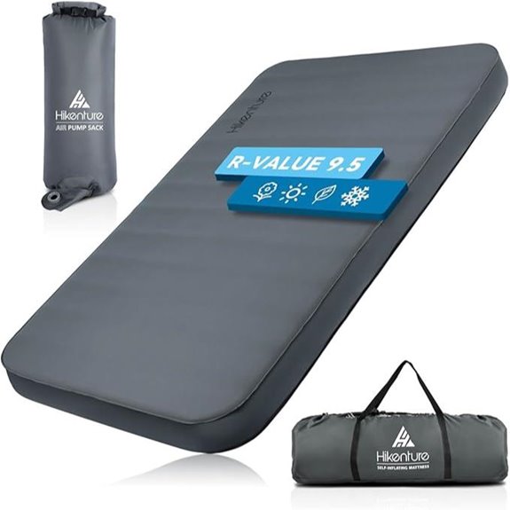 Hikenture Extra Thick Double Self-Inflating Sleeping Pad