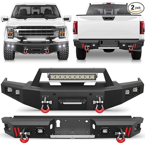 F150 Front & Rear Bumper Full Width (2021-2024)