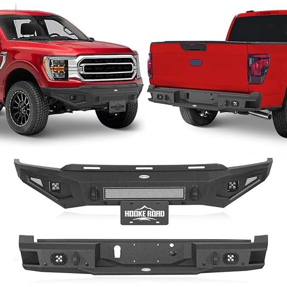 Hooke Road Front and Rear Bumper Kit for F150