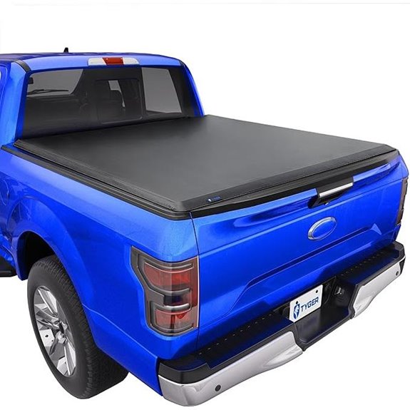 Tyger Auto T1 Soft Roll Up Tonneau Cover for F-150