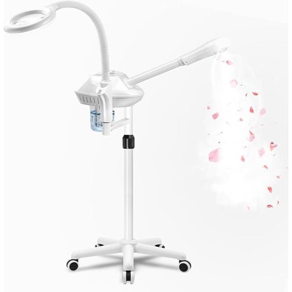 Professional Facial Steamer with Magnifying Lamp