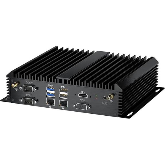 Thdeukoty Fanless Mini PC with Win 11 i7 16GB RAM
