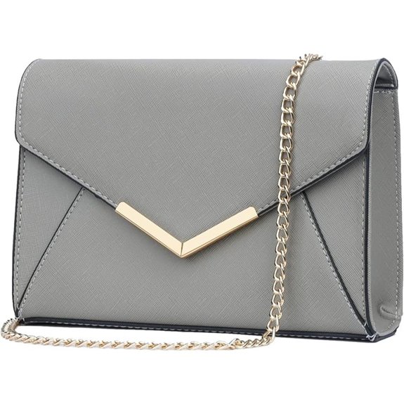 KKXIU Women Faux Leather Evening Clutch Purse