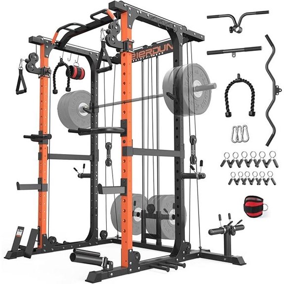 FEIERDUN FLA01 Power Cage & Home Gym System