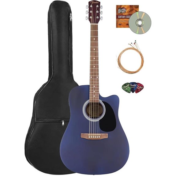 Fender FA Dreadnought Acoustic-Electric Guitar Bundle