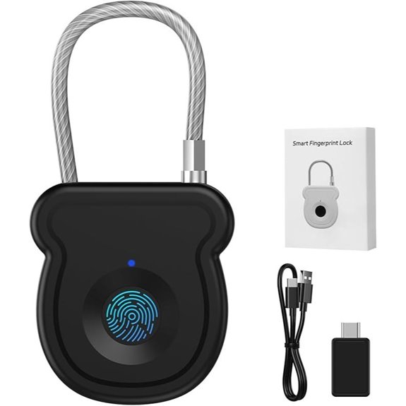 Smart Fingerprint Padlock for Luggage and Bags