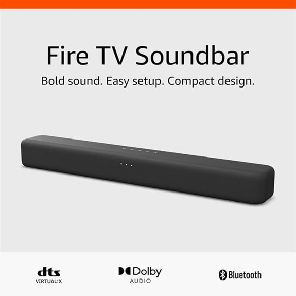 Amazon Fire TV Soundbar with DTS & Dolby Audio