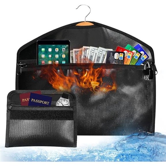 Sdstone Fireproof Hanger Safe with Lock and Hidden Compartment