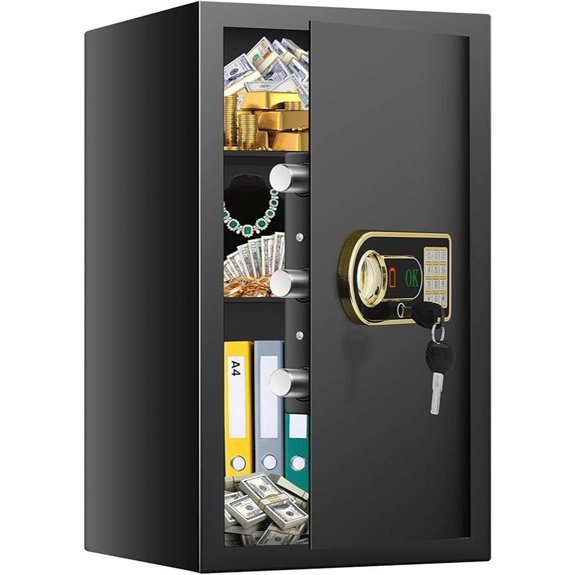 Large Fireproof Waterproof Home Safe with Combination