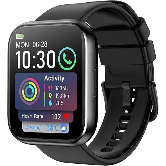Smartwatch for Men Women with Fitness and Heart Rate
