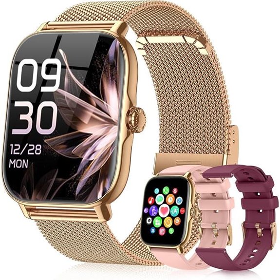 Smart Watches for Women Men with Fitness Tracking