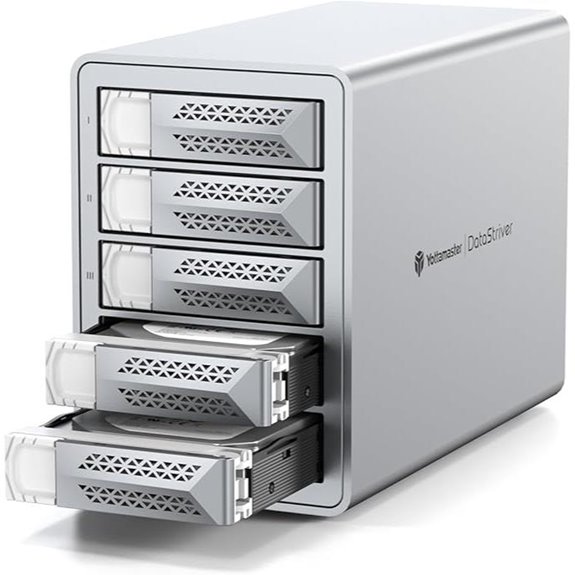 Yottamaster 5-Bay USB C Hard Drive Enclosure
