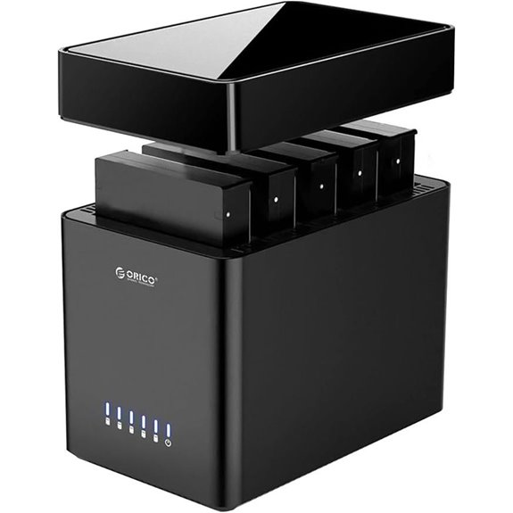 ORICO 5-Bay USB-C SATA External Hard Drive Enclosure