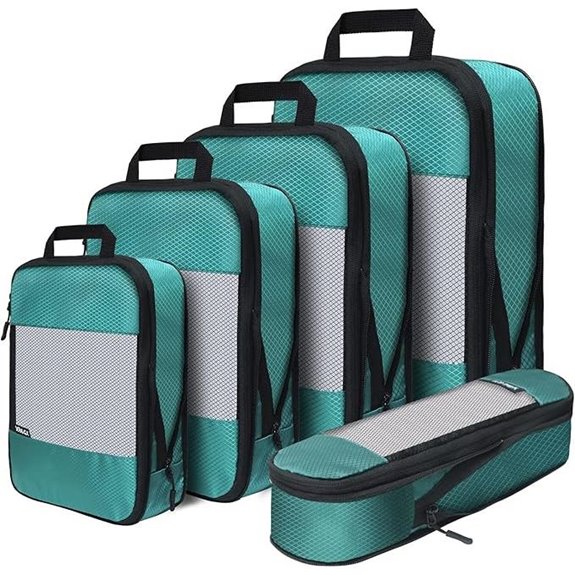 Compression Packing Cubes for Suitcases (5 Pack)