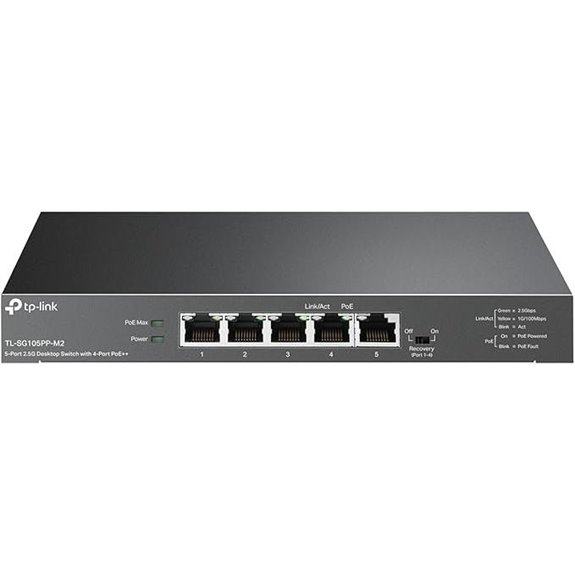 TP-Link TL-SG105PP-M2 5-Port 2.5G PoE Switch