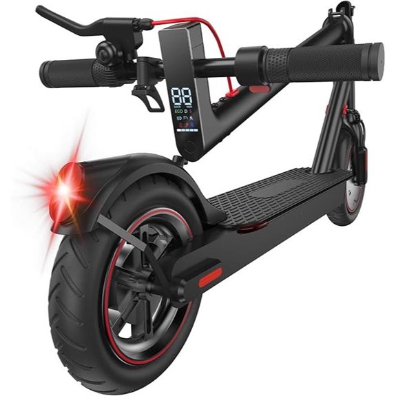 foldable electric scooter motor