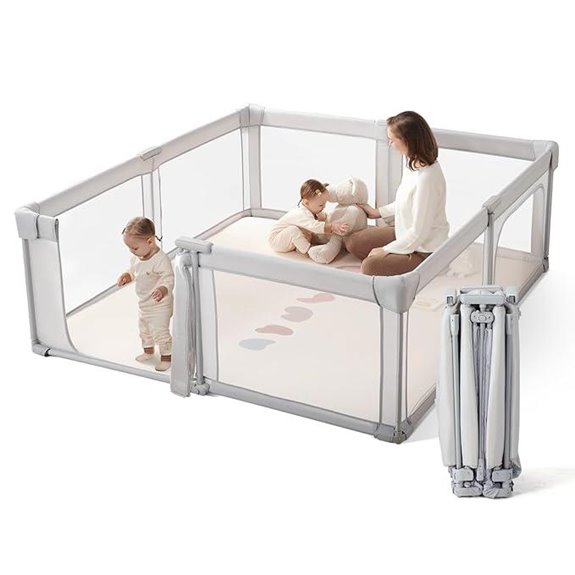 Portable Baby Playpen Foldable 71x79 Indoor/Outdoor