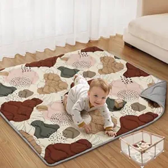 Blissful Diary Baby Play Mat Foldable and Washable