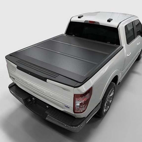 Low Profile Hard Folding Tonneau Cover for Ford F-150