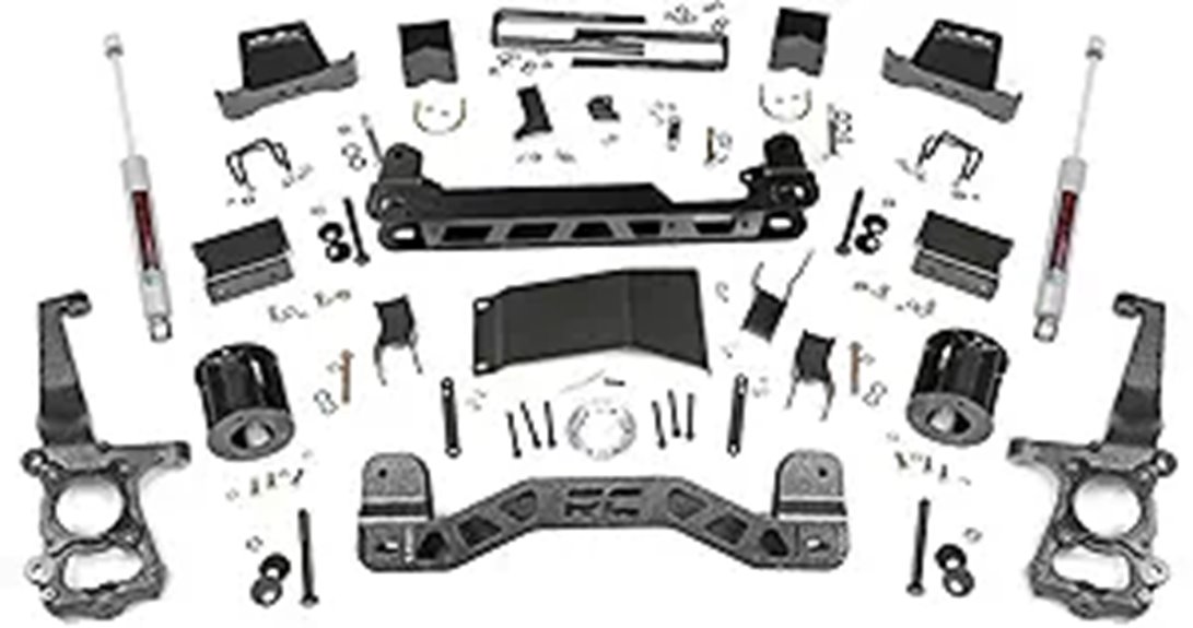 Rough Country 6 Suspension Lift Kit for 2015-2020 Ford F-150 4WD - 55730