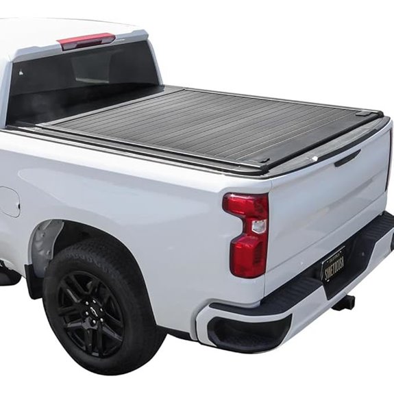 Syneticusa Retractable Hard Tonneau Cover for Ford F-150