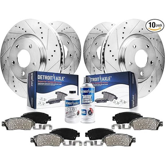 Detroit Axle Brake Kit for 05-10 Ford Mustang