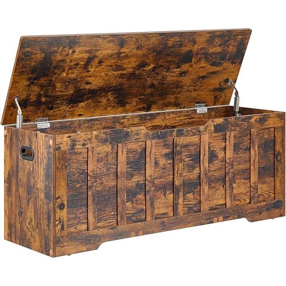 forty seven inch wooden chest