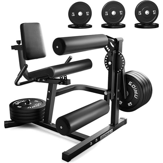 4-in-1 Leg Workout Machine with Bench
