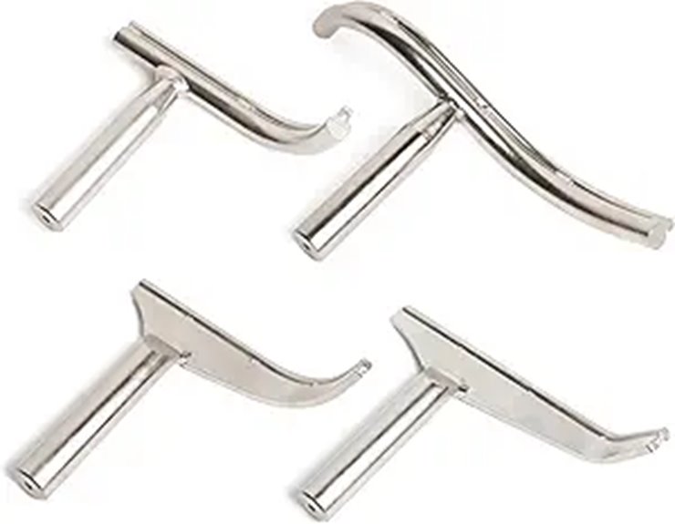 Woodlathe Bowl Turning Toolrest Set (4 Pieces)