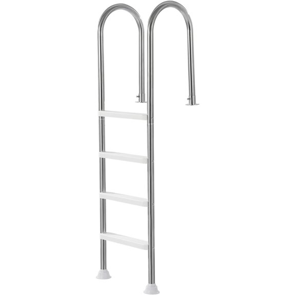 VEVOR 4-Step Swimming Pool Ladder with Handrails