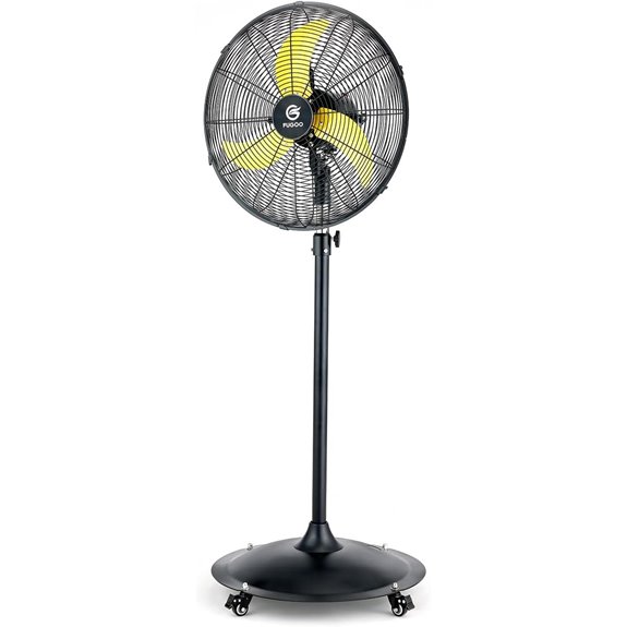 FUGOO 20'' Outdoor Oscillating Pedestal Fan