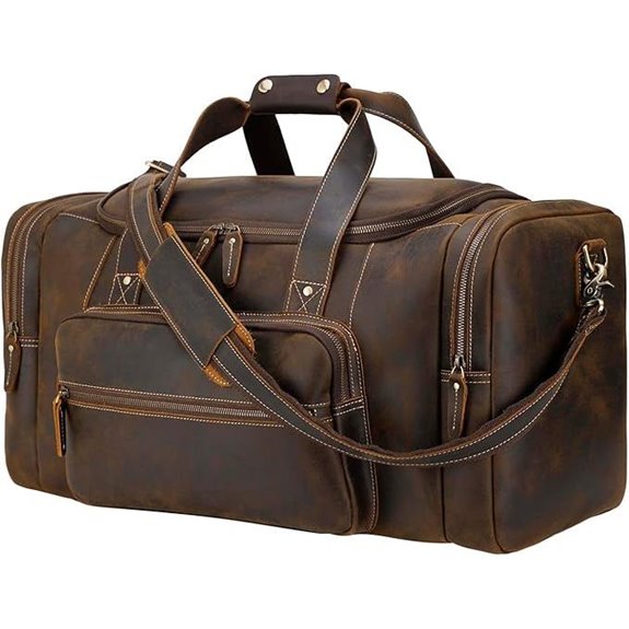 Polare 23 Full Grain Cowhide Leather Duffle Bag