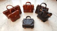 full grain leather bag