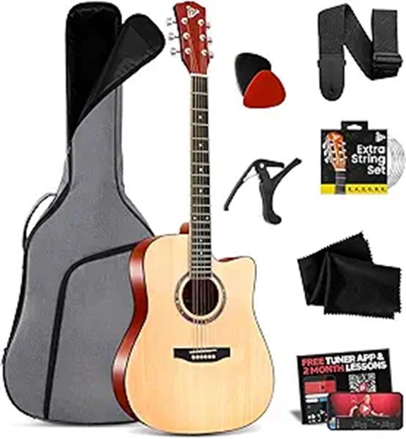 Pyle Full Size Acoustic Guitar Kit (41