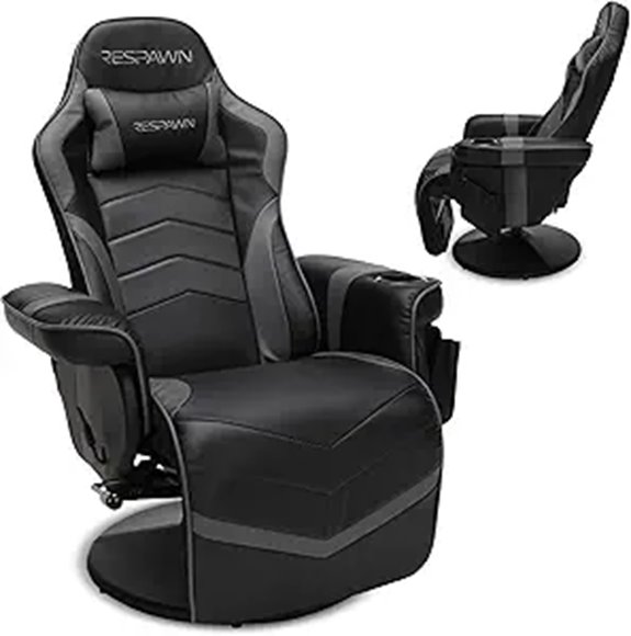 gaming recliner with footrest