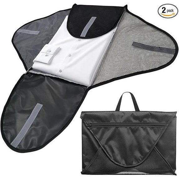 Garment Folder with Compression Wings and Folding Board