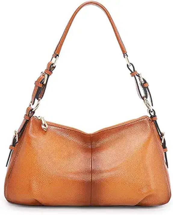Kattee Genuine Leather Hobo Handbag for Women