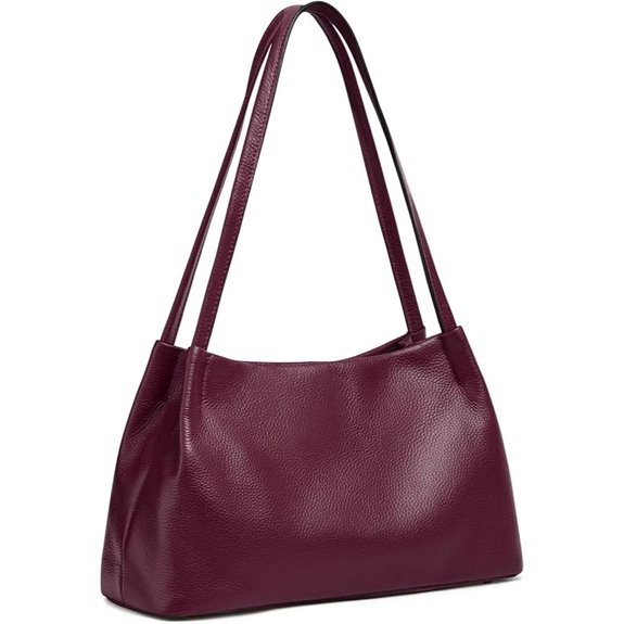 Kattee Genuine Leather Shoulder Hobo Bag for Women