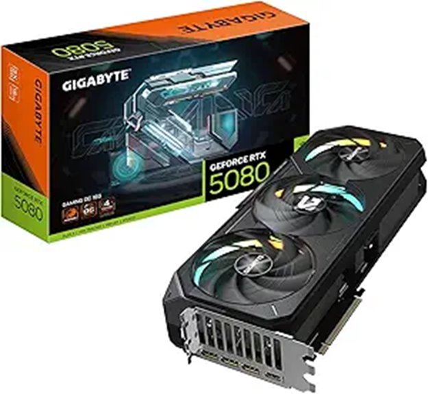 GIGABYTE GeForce RTX 5080 Gaming OC 16G Graphics Card