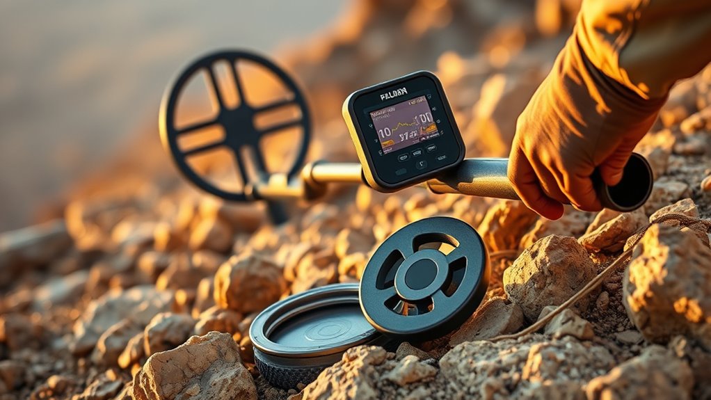 gold detector feature considerations