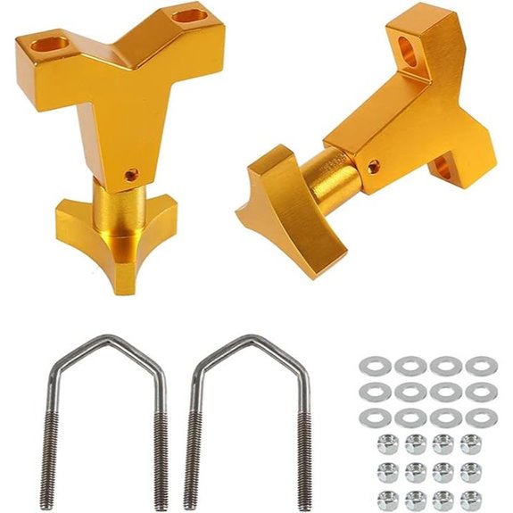 YESHMA High-Lift Jack Tube Mount (Gold)