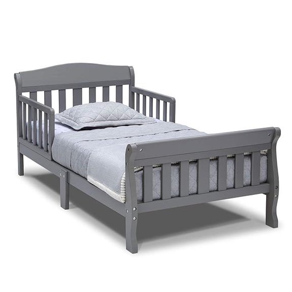 Delta Children Canton Toddler Bed Greenguard Gold Certified Grey