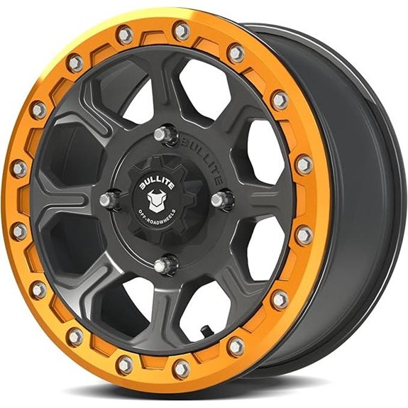 Bullite Wheels BT-03 Ruler UTV ATV Gunmetal Rims