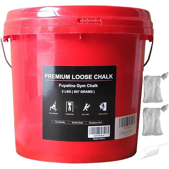 Fuyatina 2LBS Gym Chalk with Bags for Climbing