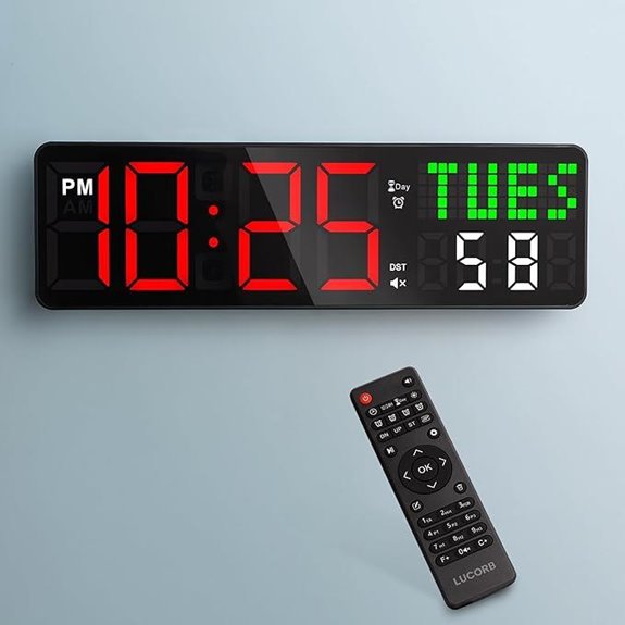 Gym Timer with Alarms and Remote Control